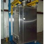 bulk bag filling machine with IBC bin adapter
