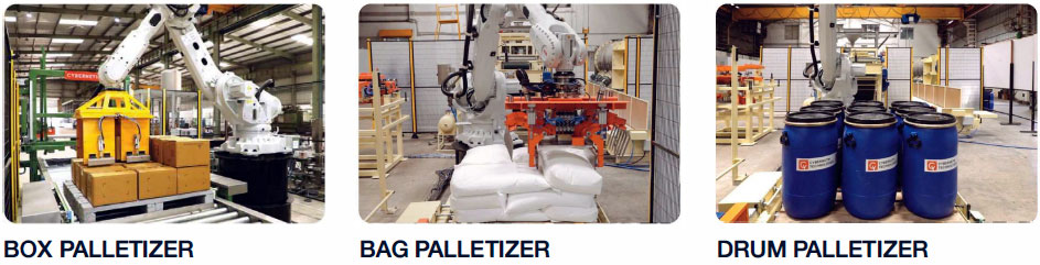 box palletizer bag palletizer drum palletizer