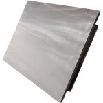 plate magnet with a flat or flush face