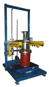 Bulk Bag Unloader with Drum / Bucket Attachment