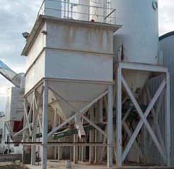 storage bins with screw conveyor