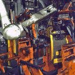 robotic valve bag placer for bags of carbon black