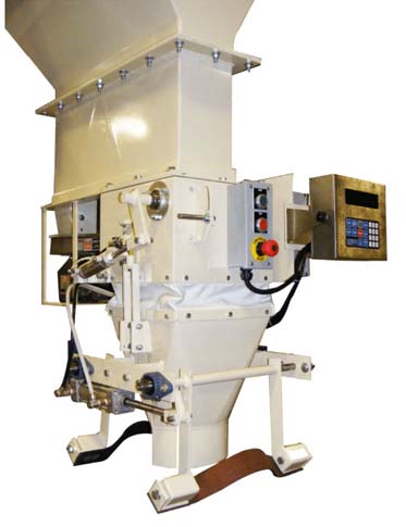 model gwb-gv gravity vibrator open mouth bagger