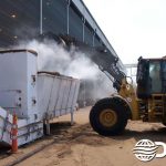Dry Fog™ system at biomass processing facility