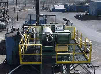 carbon black feed stock solids separator