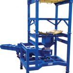 bulk bag dispenser to vibrating feeder below