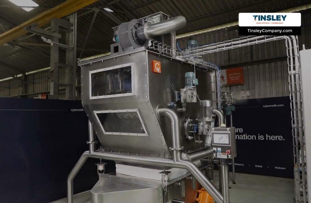 automatic bag opener and emptying system