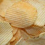 Seasoned potato chips