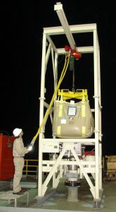 Bulk Bag Unloader with Reusable Bulk Bags