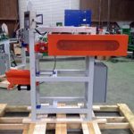 800 Series Vertical Impeller Valve Bag Filler Side View