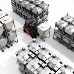 stackable ibc stainless steel poly