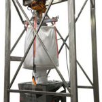 portable stainless steel big bag unloader