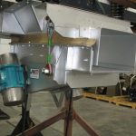 004 Reclaim System Vibratory Feeder Meters Crushed Aggregates on to a Belt Conveyor to Crushing Tower