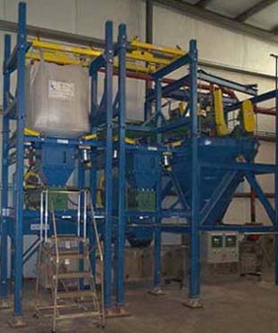 Bulk Bag Unloading Stations for Batching System