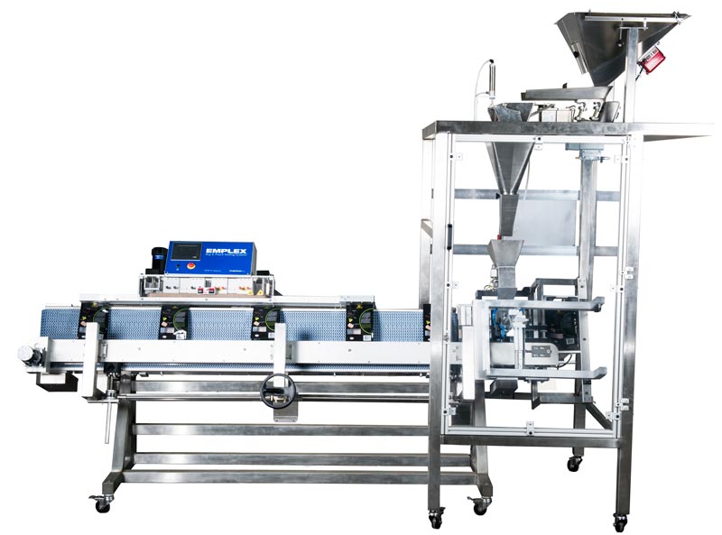 automatic coffee bag filling and sealing system
