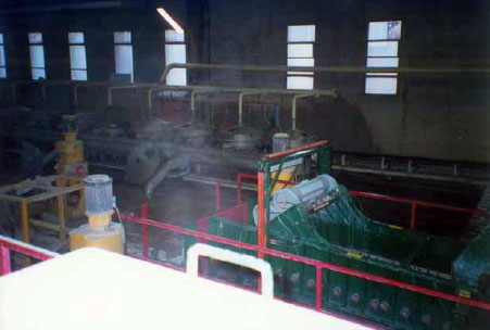 Single Linear Motion Screen Used for Ceramic Clay Production