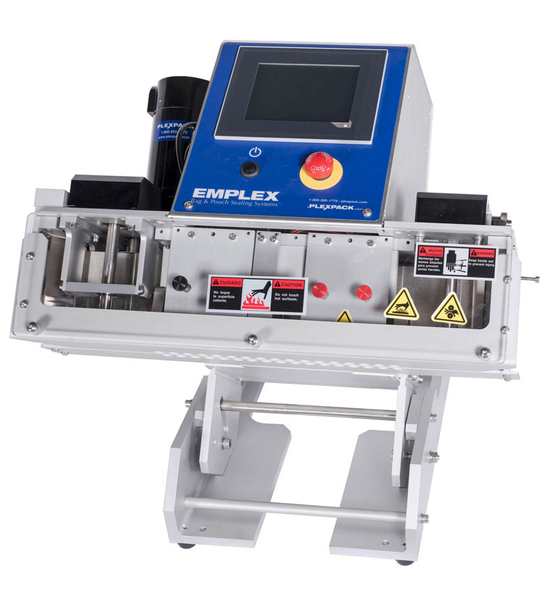 tabletop continuous band sealer for bags and pouches