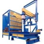 bulk bag filling station with automatic pallet dispenser