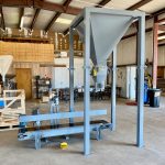 manual bag filling machine and system for corn grains and feed