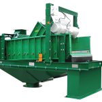 4x8 frac sand trash screen removes organics and oversized sand