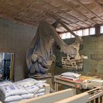 bag palletizing robot with protection for corrosive environment