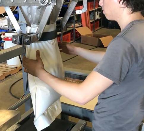 high speed barley bagging equipment