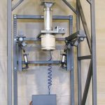 bulk bag filler hopper and vibratory table