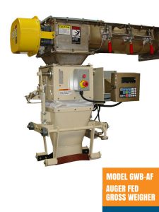 Model GWB-AF Auger Fed Gross Weigher - Soybean bagging equipment