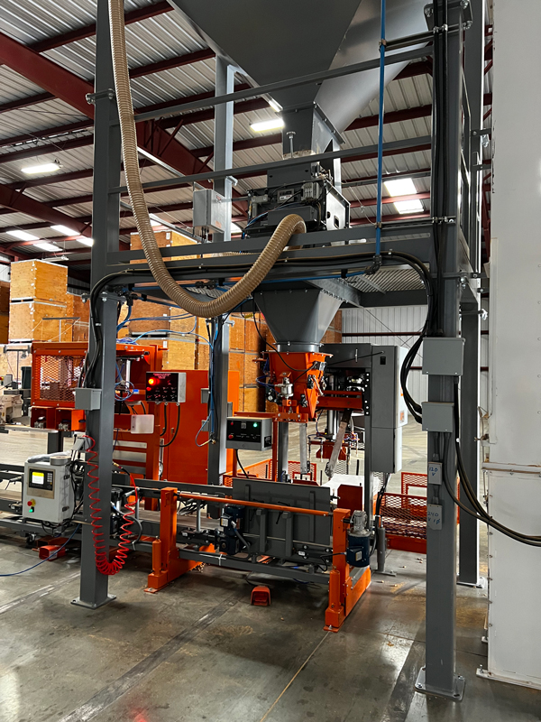 net weigh bagging system for packaging nuts almonds