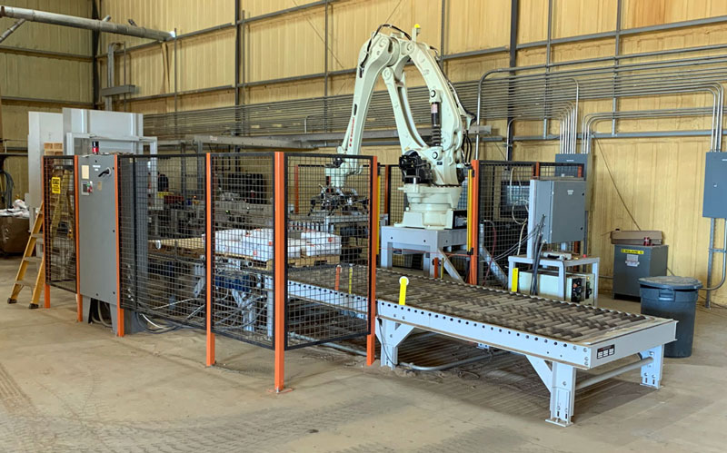 automatic robotic palletizers