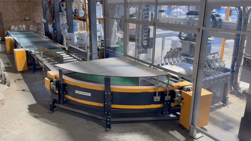 Infeed Conveyors for SentryStack Palletizer