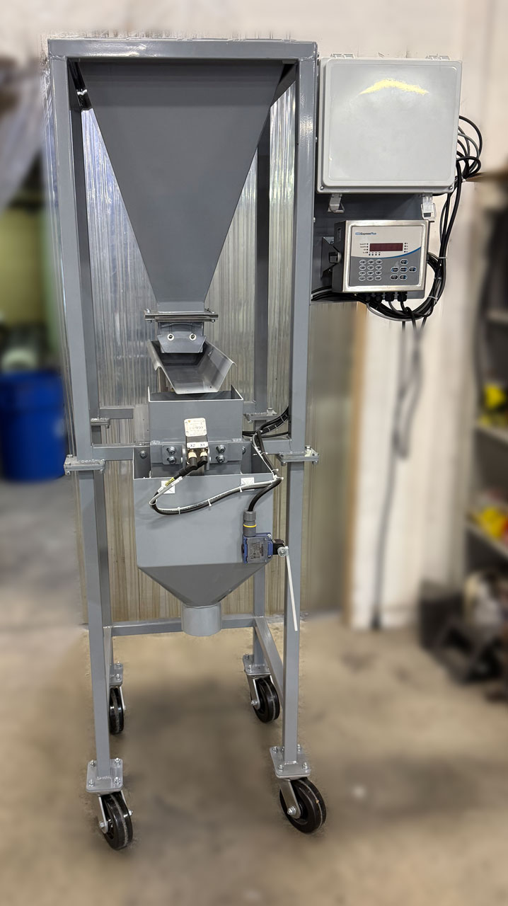 Small Bag Filling Machine Full Front View