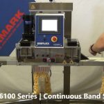 sealing bags of popcorn with continous band sealer for bags pouches mps 6100 6300