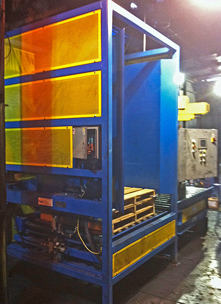 Bulk Bag Filler with Pallet Dispenser