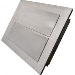 plate magnets with exposed poles