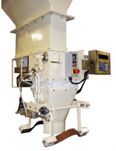 model gwb-gv gravity vibrator open mouth bagger