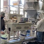 Aggregate Bagging Plant Fills Multiwall Paper Bags