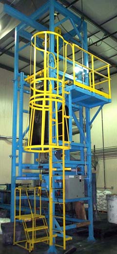 Carbon Black Batching System with Bulk Bag Unloading Station